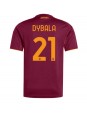 AS Roma Paulo Dybala #21 Replika Hemmakläder 2025-26 Kortärmad